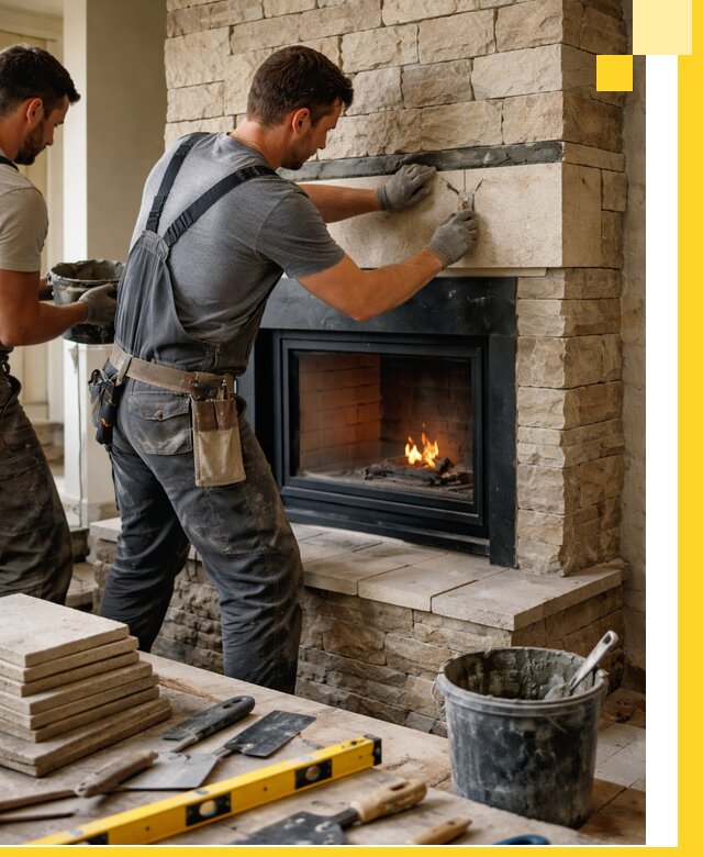 Проектирование и установка открытых каминов в Осинниках