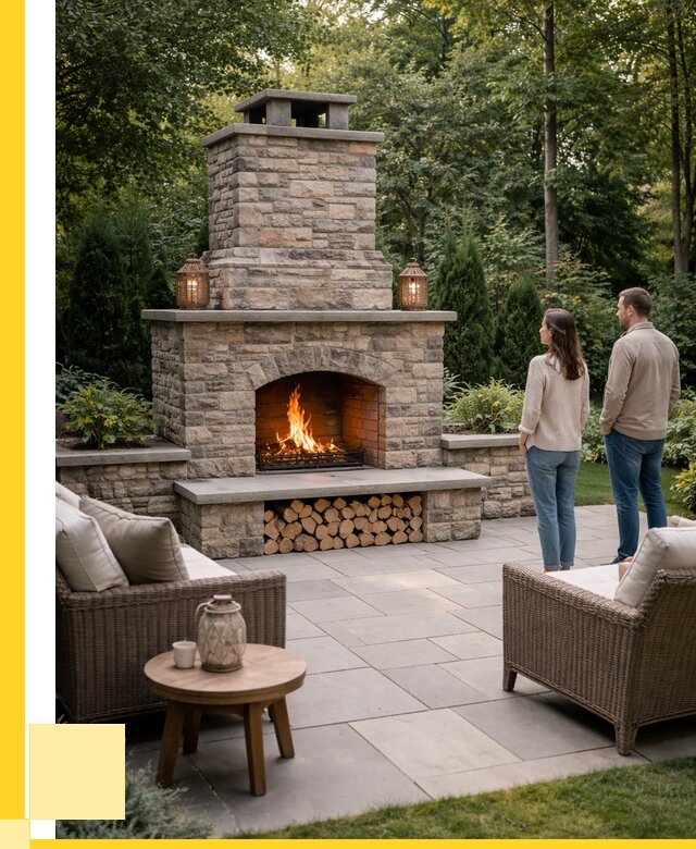 Уличные камины из кирпича в Осинниках от 153765 р. | ЭриданСнн