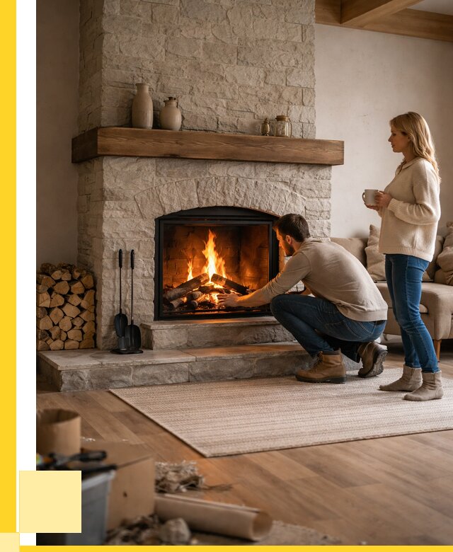 Камины для загородного дома в Осинниках от 358785 р., ЭриданСнн