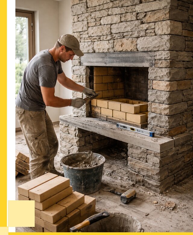 Кладка каминов и камина в Осинниках от 25628 р. ЭриданСнн