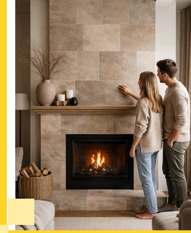 Облицовка каминов керамогранитом в Осинниках от 4613 р. | ЭриданСнн