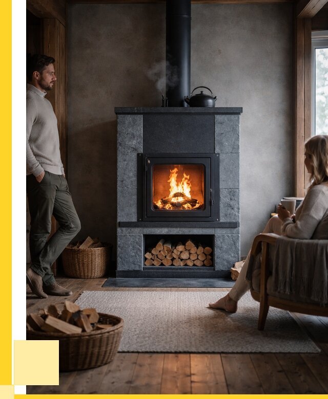 Каминопечи из кирпича в Осинниках под ключ от 123012 р., ЭриданСнн