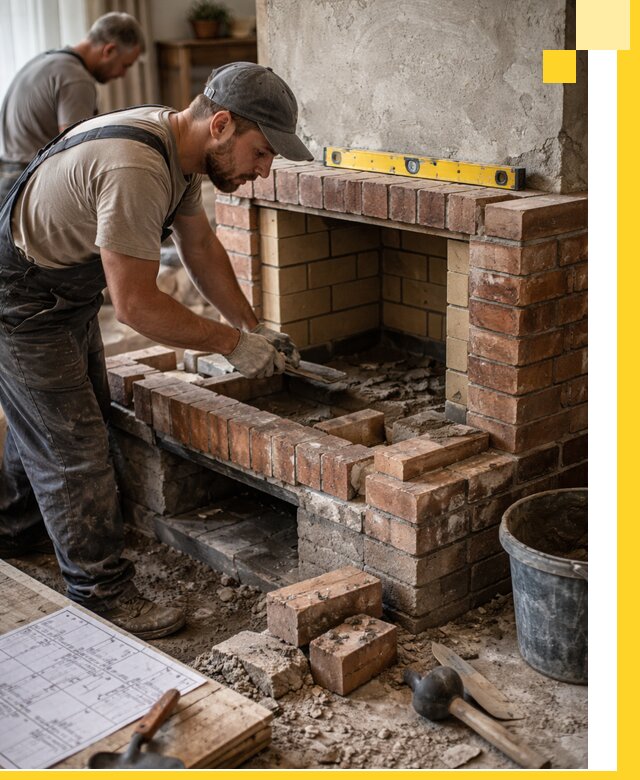 Изготовление и установка каминопечей под ключ в Осинниках