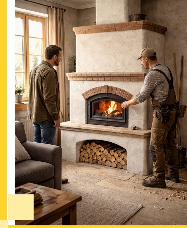 Печи камины в Осинниках: кирпичные, изразцовые от 61506 р. | ЭриданСнн