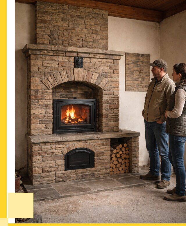 Кирпичная печь под ключ в Осинниках от 153765 р. | ЭриданСнн