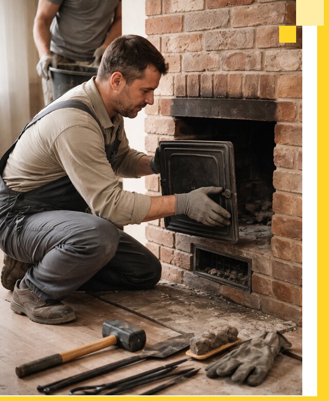 Ремонт печей в Осинниках с гарантией качества и безопасности
