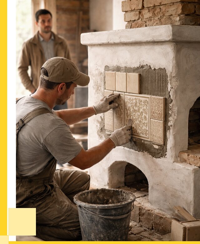 Отделка печей и банных печей в Осинниках от 35879 р. | ЭриданСнн