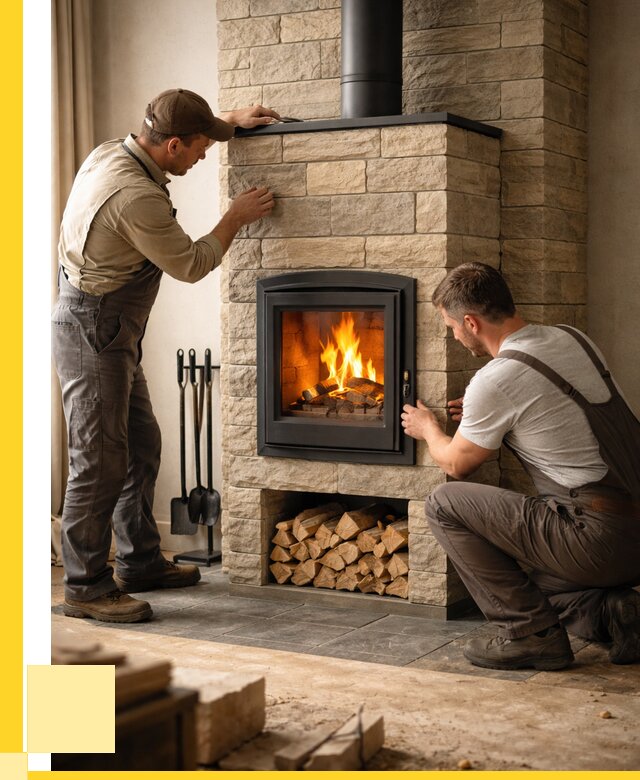 Дровяные кирпичные печи в Осинниках от 46130 р. | ЭриданСнн