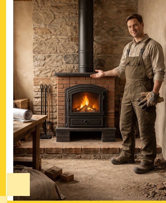 Печи отопительные из кирпича в Осинниках от 82008 р., ЭриданСнн