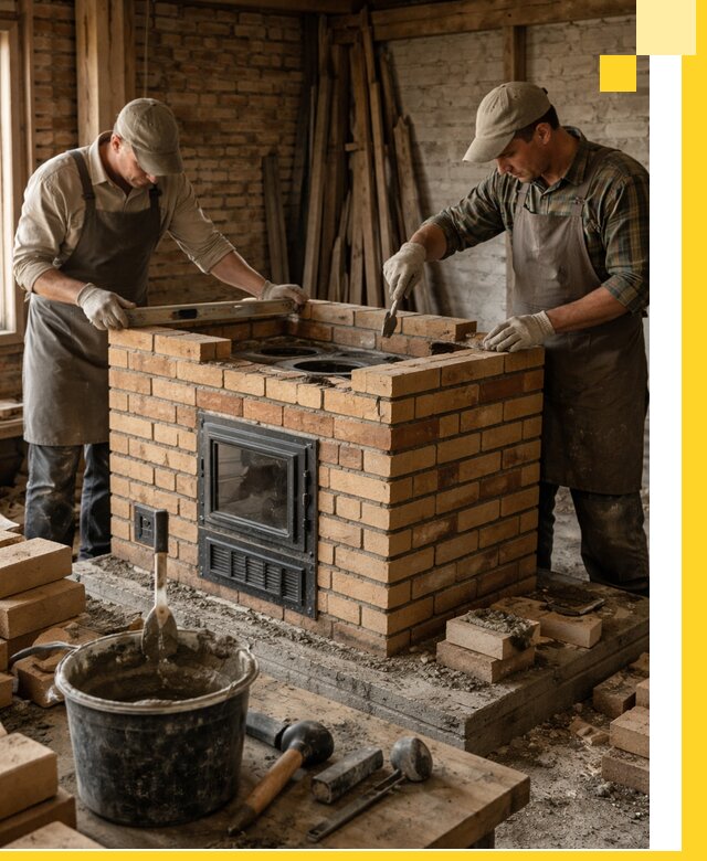 Изготовление и установка варочных печей под ключ в Осинниках