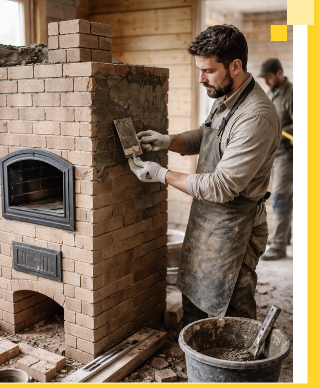 Изготовление и установка печей-шведок под ключ в Осинниках