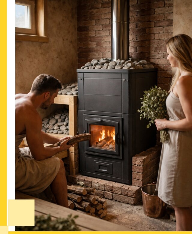 Кирпичная печь для бани на заказ в Осинниках от 56381 р. | ЭриданСнн