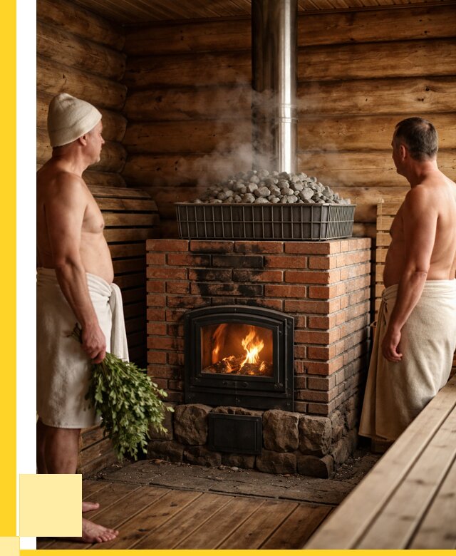 Печи для парной в Осинниках под ключ от 66632 р. - ЭриданСнн