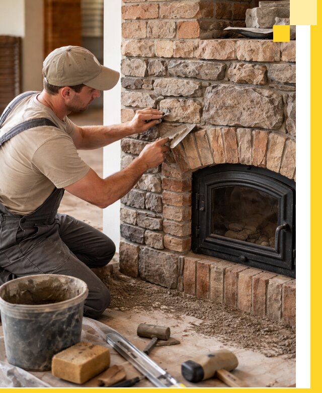 Печи для дома под ключ в Осинниках, установка и доставка