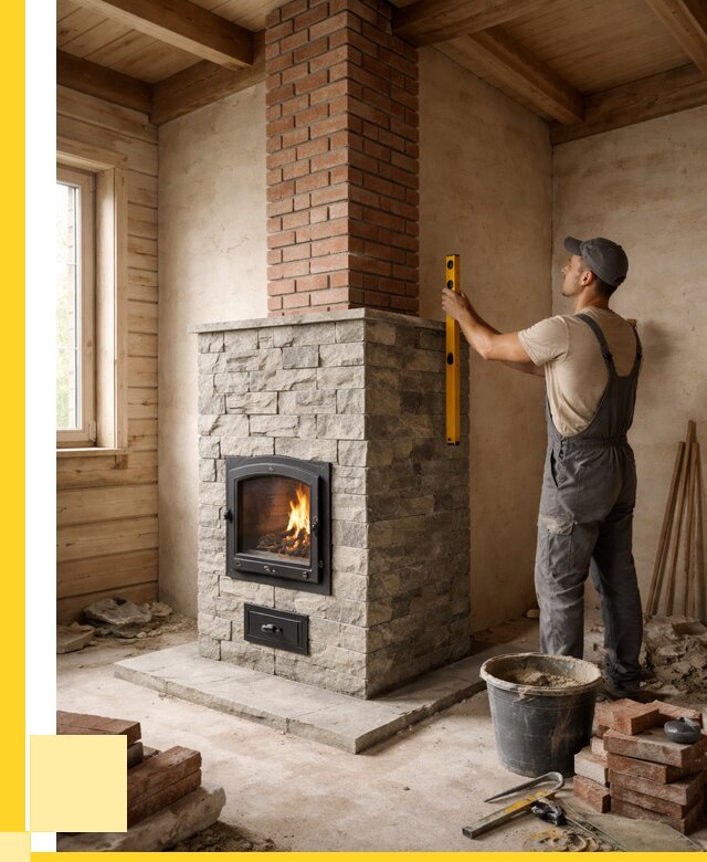 Печи и дымоходы под ключ в Осинниках от 46130 р., ЭриданСнн