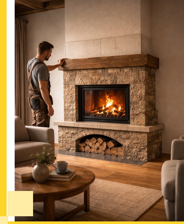 Печи камины для дома под ключ в Осинниках от 56381 р. | ЭриданСнн