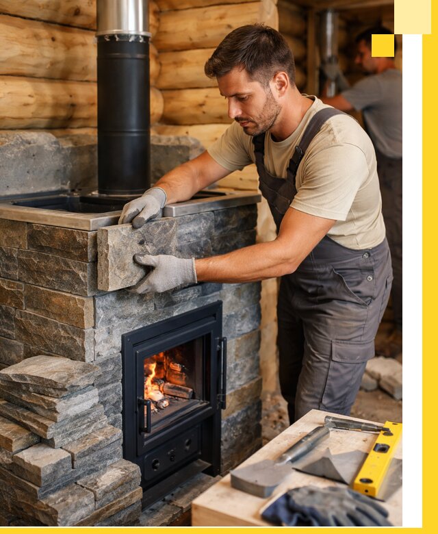 Печи для бани под ключ в Осинниках: изготовление и монтаж