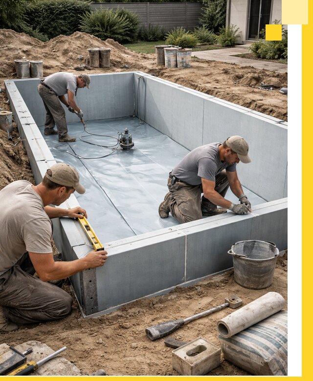 Профессиональный монтаж бассейнов под ключ в Осинниках с гарантией