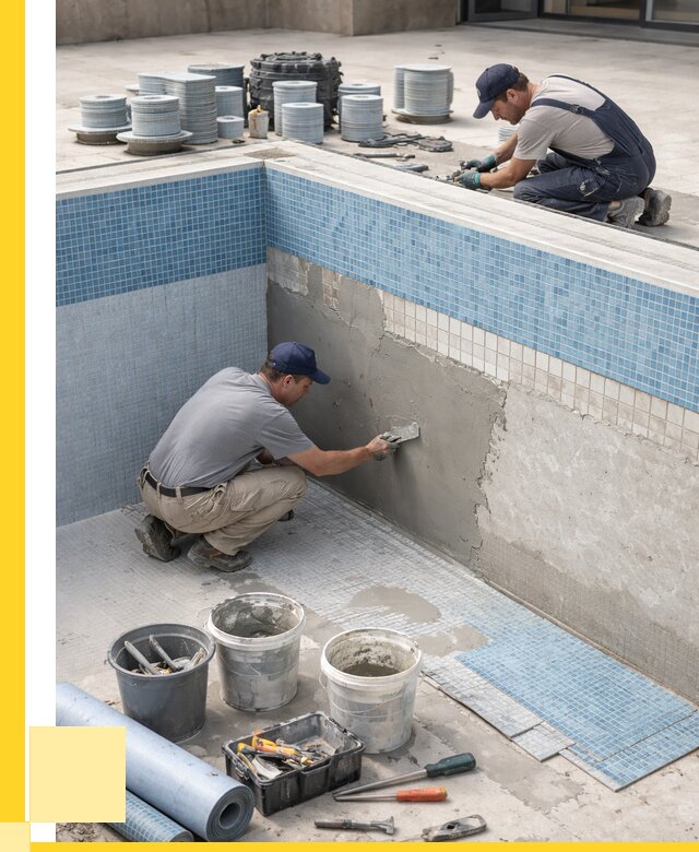 Ремонт и обслуживание бассейнов в Осинниках от 25628 р. | ЭриданСнн