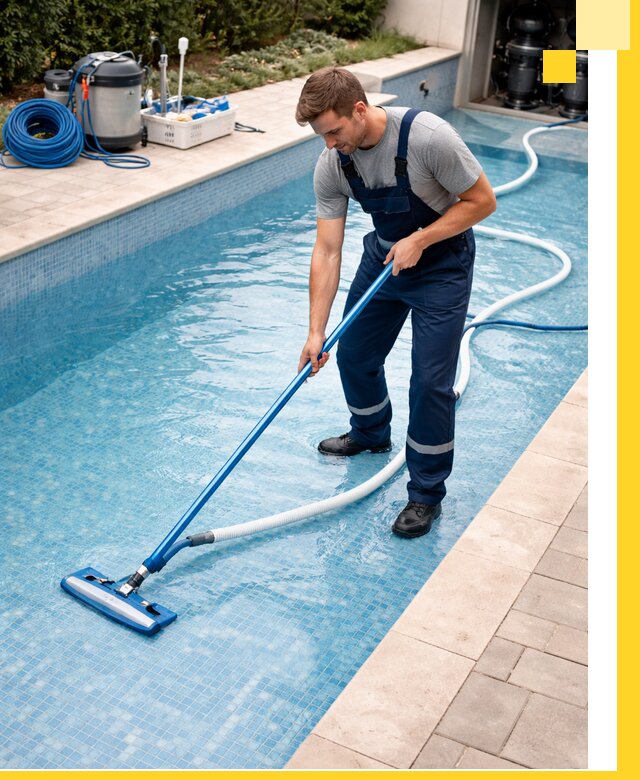 Профессиональная чистка бассейнов и фильтров в Осинниках под ключ