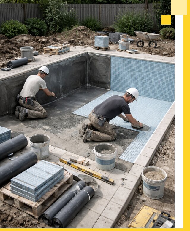 Проектирование и строительство стационарных бассейнов в Осинниках