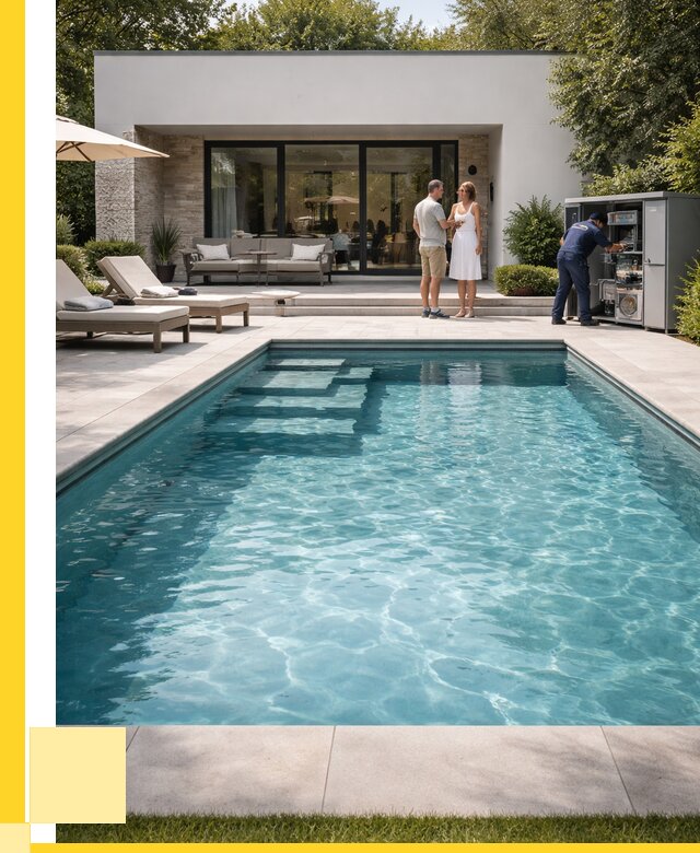 Бассейн в доме в Осинниках под ключ от 1230120 р. | ЭриданСнн