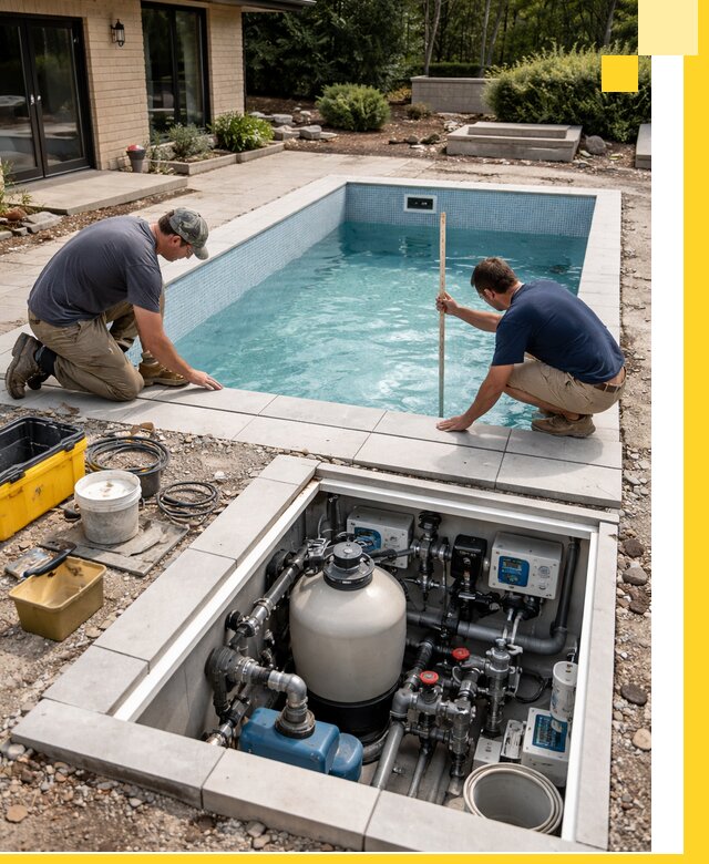 Строительство качественных домашних бассейнов под ключ в Осинниках