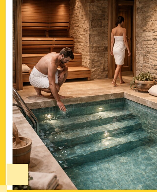 Сауна с бассейном под ключ в Осинниках от 123012 р., ЭриданСнн