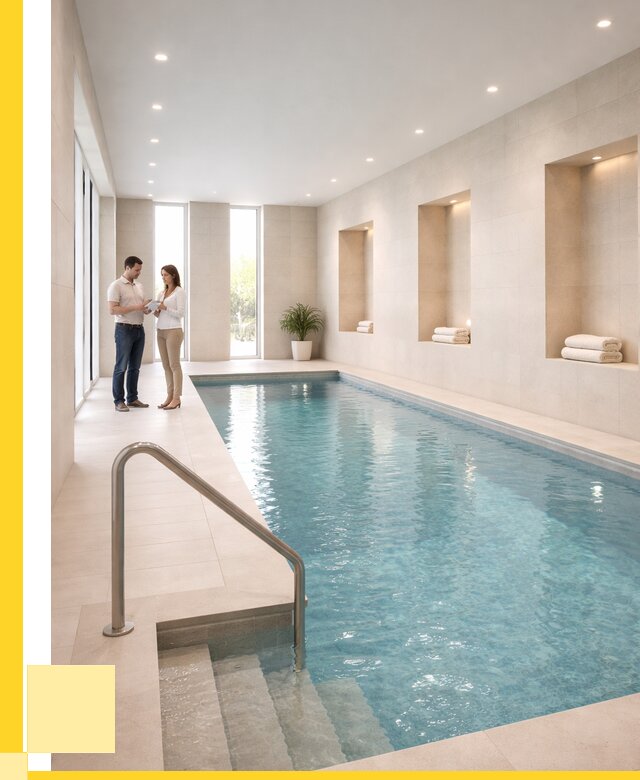 Бассейны в помещении под ключ в Осинниках от 1537650 р. | ЭриданСнн