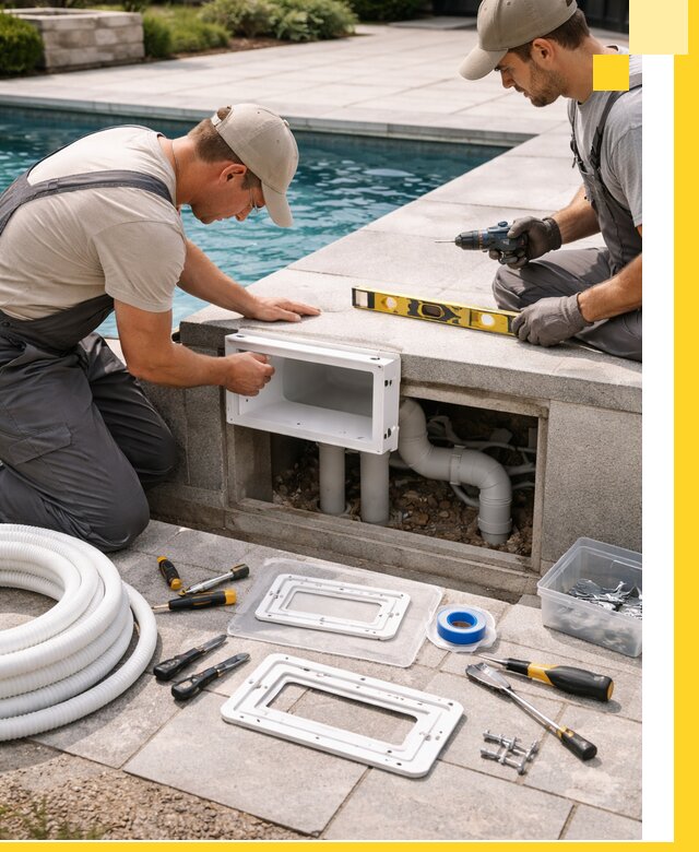 Поставка и установка скиммеров для бассейнов в Осинниках