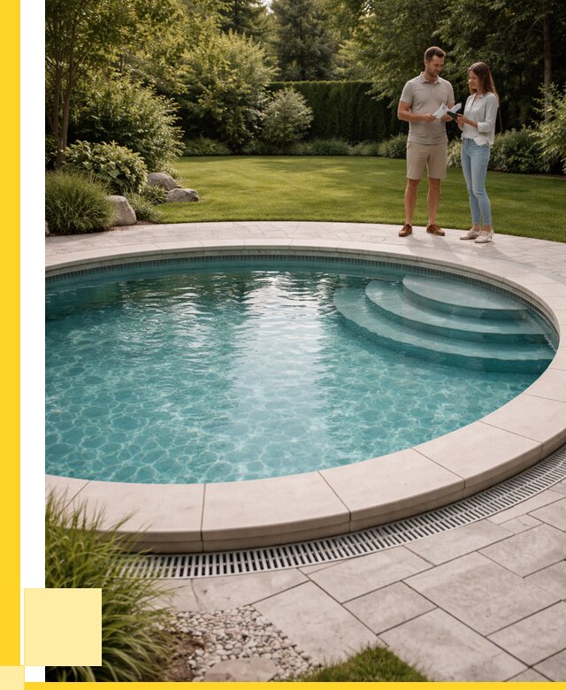 Круглые каркасные бассейны купить в Осинниках от 256275 р. | ЭриданСнн