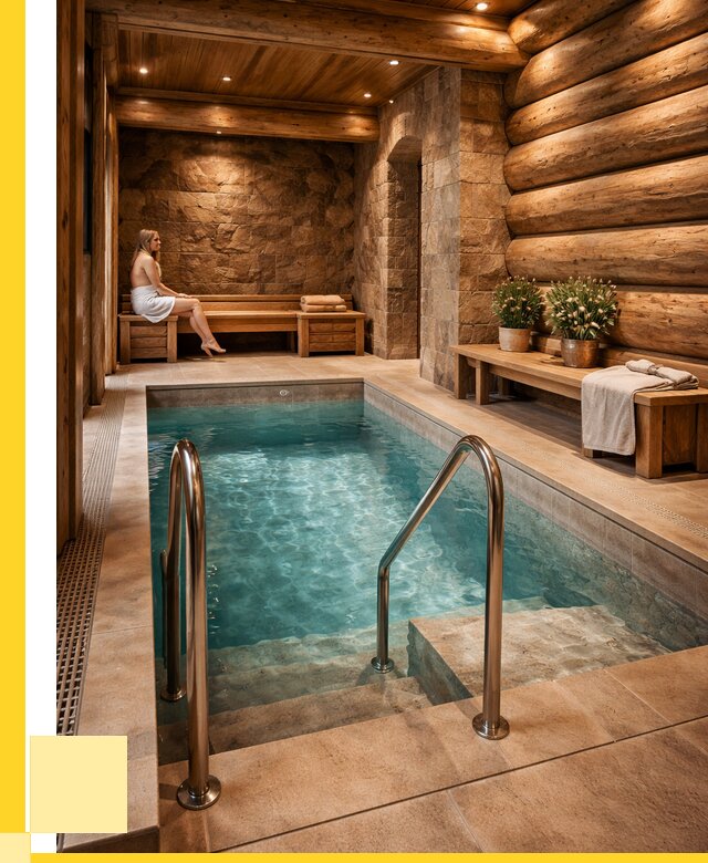 Аренда бани с бассейном в Осинниках от 1537650 р. | ЭриданСнн