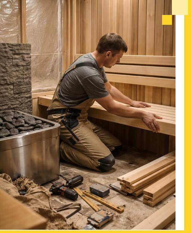 Сауны для дома под ключ с проектированием и монтажом в Осинниках