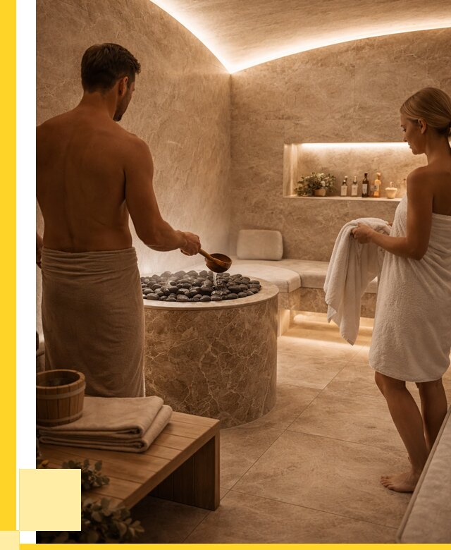 Сауны с хамамом в Осинниках от 358785 р. – проекты и монтаж | ЭриданСнн