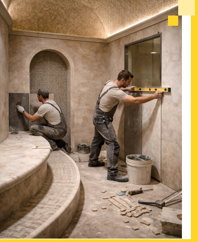 Проектирование и строительство саун с хамамом под ключ в Осинниках