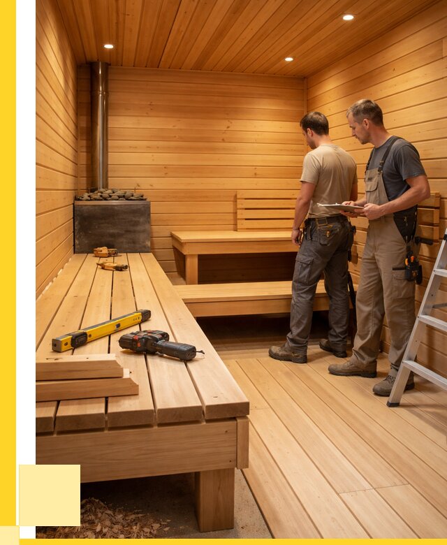 Отделка бань и саун в Осинниках по цене от 4613 р. | ЭриданСнн