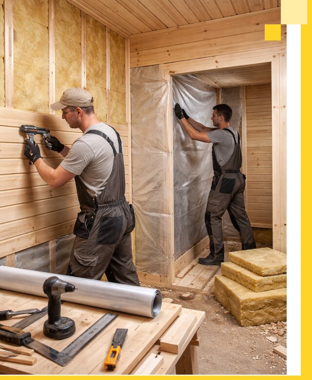 Бани под ключ в Осинниках с проектом и полным монтажом