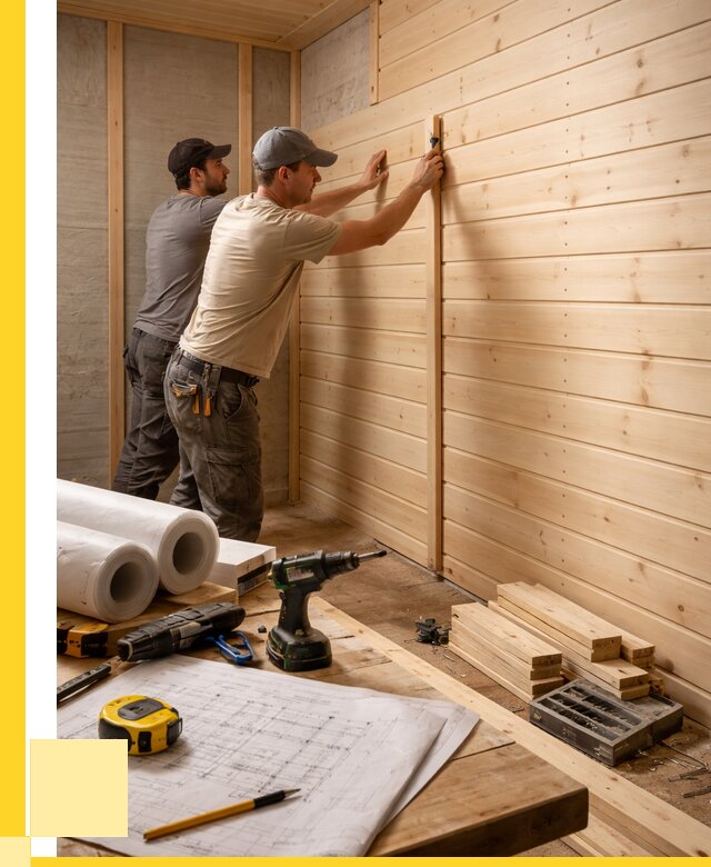 Обшивка бани вагонкой в Осинниках от 1230 р., ЭриданСнн