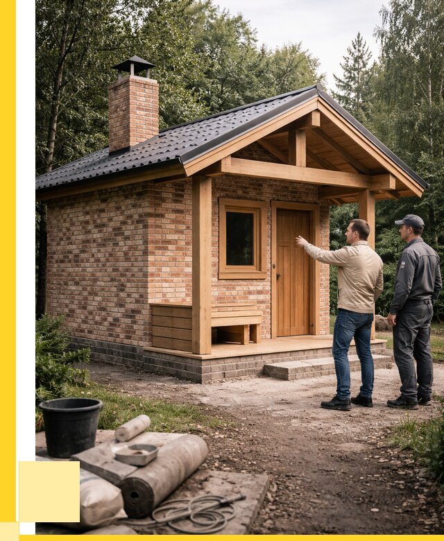 Кирпичные бани и печи в Осинниках от 358785 р. | ЭриданСнн