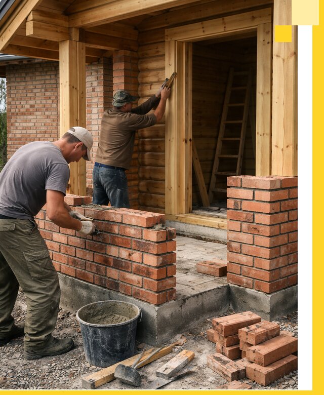 Строительство кирпичных бань под ключ в Осинниках с гарантией качества