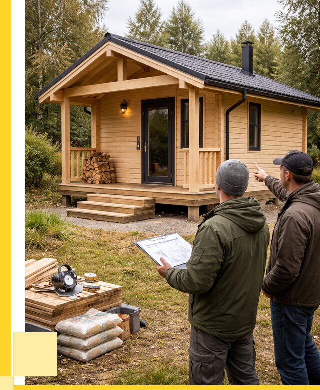 Каркасные бани под ключ в Осинниках от 307530 р. | ЭриданСнн