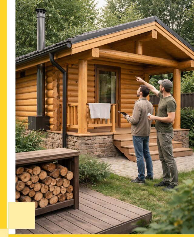 Бани для дачи под ключ в Осинниках от 256275 р. | ЭриданСнн