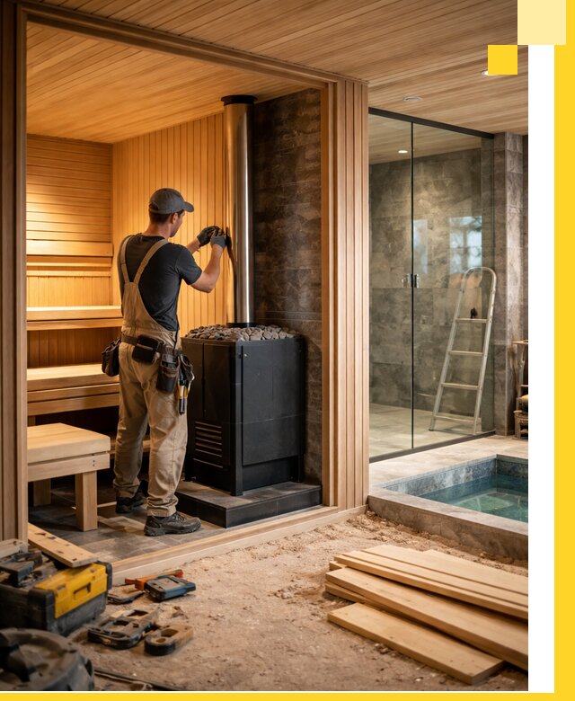 Полное строительство банных комплексов под ключ в Осинниках