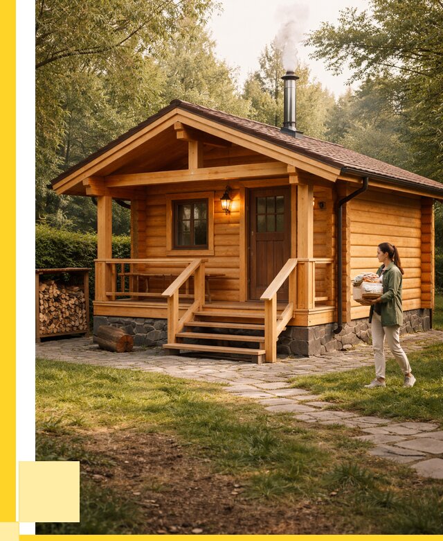 Купить баню под ключ в Осинниках от 666315 р. | ЭриданСнн