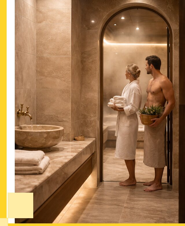 Проект и монтаж сауны и хамама в Осинниках от 358785 р., ЭриданСнн