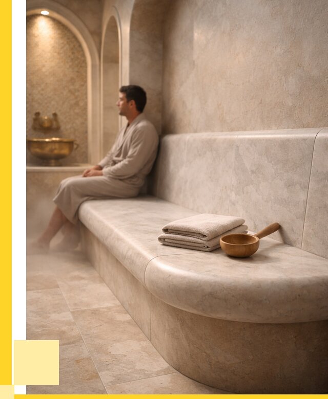 Сиденья для хамама в Осинниках под ключ от 12301 р. | ЭриданСнн