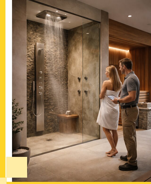 Купить душ впечатлений для дома в Осинниках от 87134 р. | ЭриданСнн